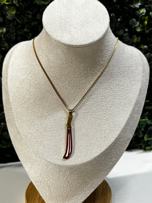 Machete Necklace