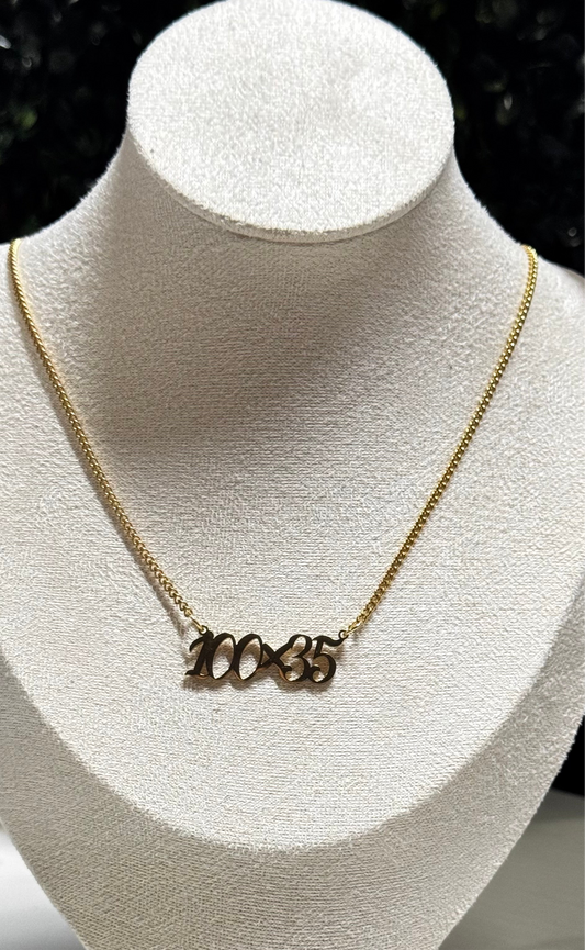 100x35 Necklace